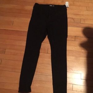 Old navy rockstar high rise black jean